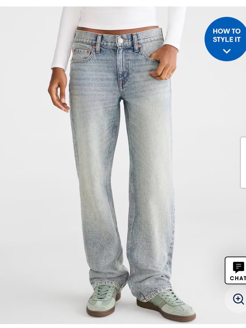 Aero Low Rise Baggy Jeans